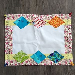 Set of 6 Anthropologie Quilting Circle placemats